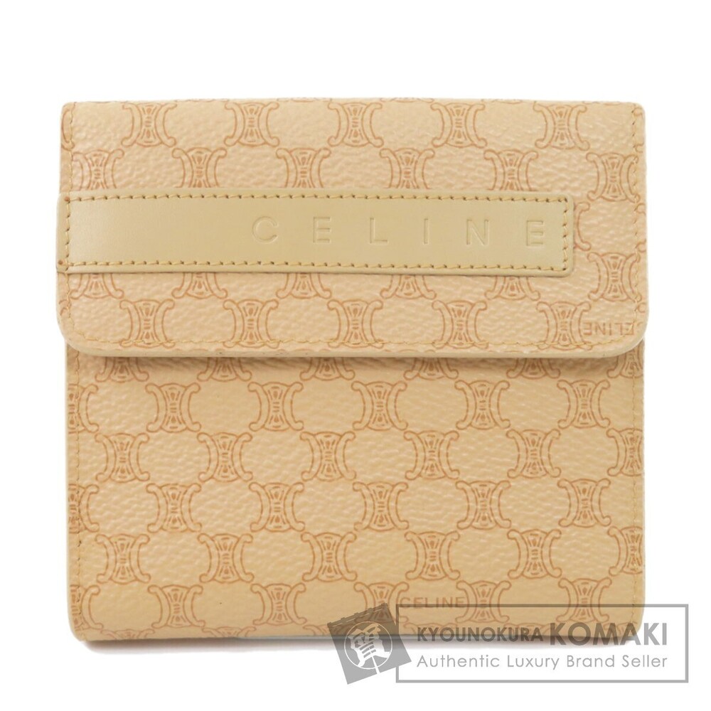 Celine Macadam Bifold Wallet Leather